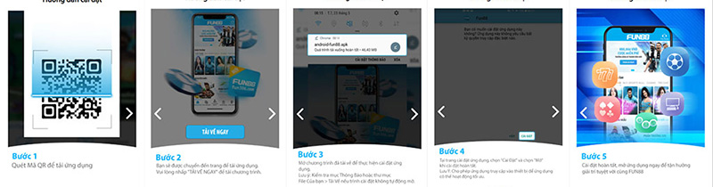 Tải ứng dụng Fun88 cho điện thoại android